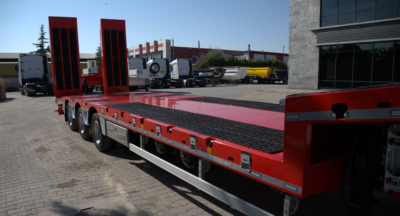 3 Dingilli Sabit Lowbed